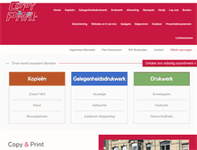 Tablet Screenshot of copyenprint.be
